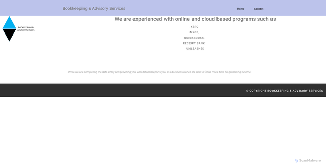 Security scan screenshot of https://mobileaccounts.com.au