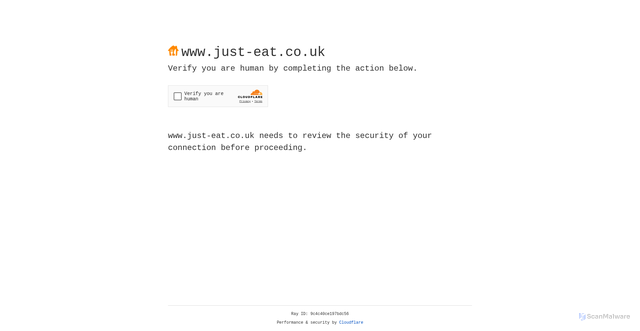 Security scan screenshot of https://just-eat.com