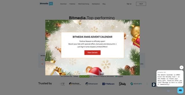 Security scan screenshot of https://bitmedia.io/