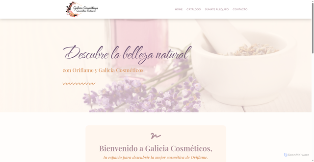 Security scan screenshot of https://galiciacosmeticos.es