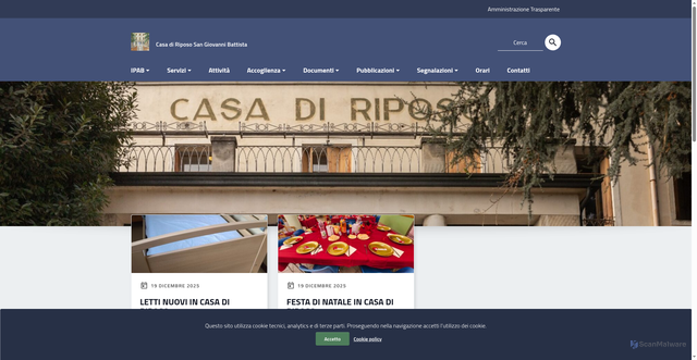 Security scan screenshot of https://cdrbattista.it/