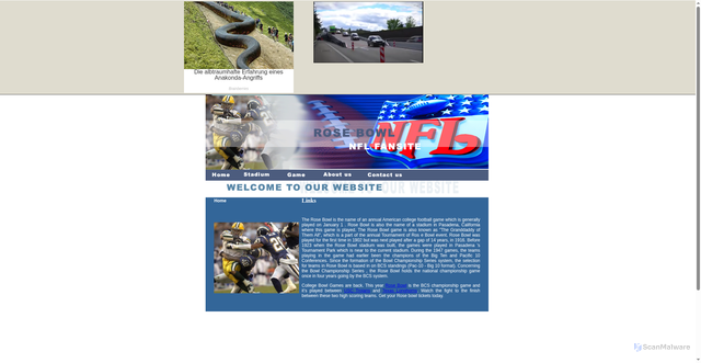 Security scan screenshot of https://rosebowl20040.tripod.com/