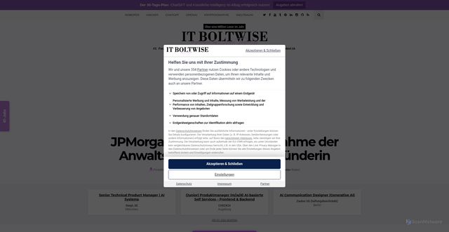 Security scan screenshot of https://www.it-boltwise.de/jpmorgan-verweigert-uebernahme-der-anwaltskosten-fuer-frank-gruenderin.html