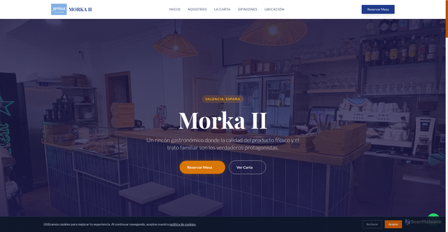 Security scan screenshot of https://morka-a6ak5ffzui.edgeone.app/