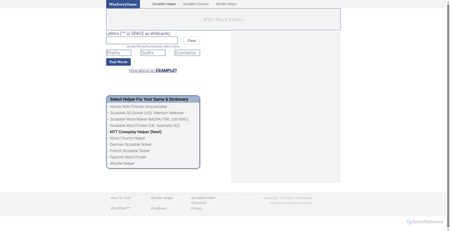 Security scan screenshot of https://wineverygame.com