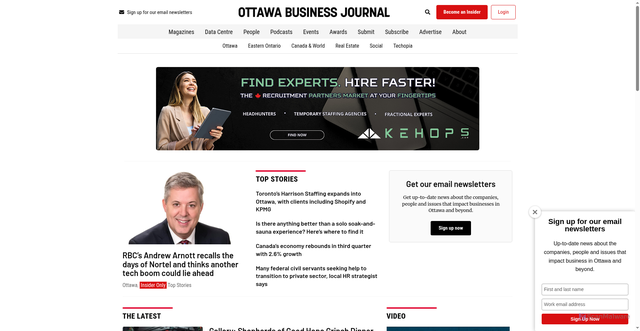 Security scan screenshot of https://obj.ca/