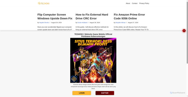 Security scan screenshot of https://locallytype.com