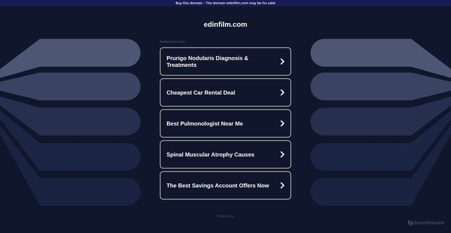 Security scan screenshot of http://ww16.edinfilm.com/?sub1=20260210-2002-1276-b427-619f00b88467