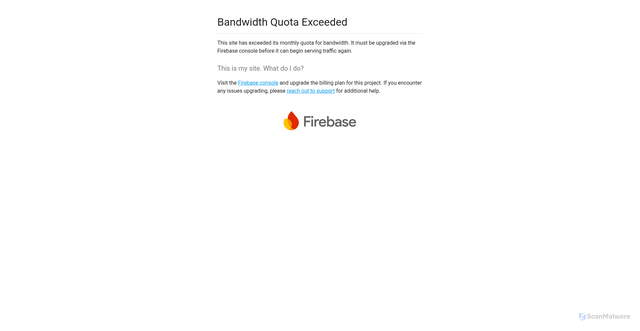 Security scan screenshot of https://bestwalletoken.web.app/