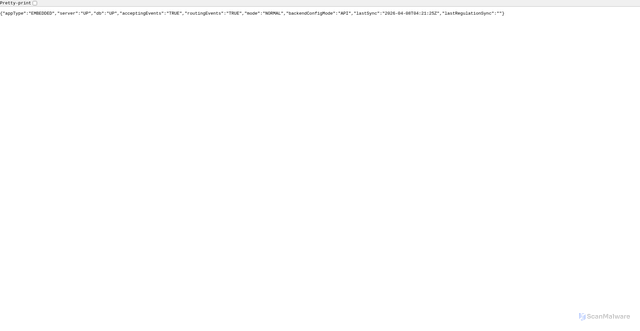 Security scan screenshot of https://rudderstack.shiftbase.com
