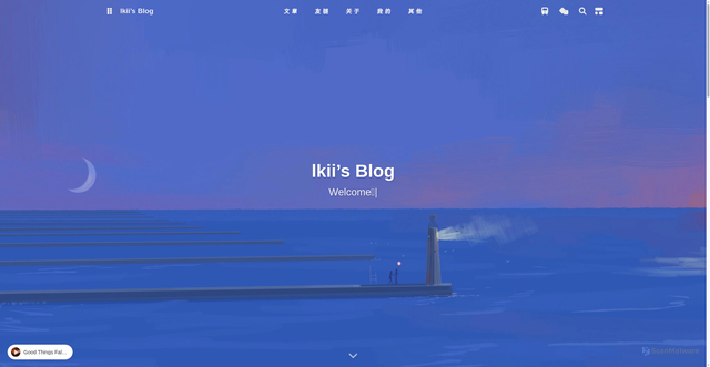 Security scan screenshot of https://lkiiblog-s9kbqgk8qx.edgeone.app/