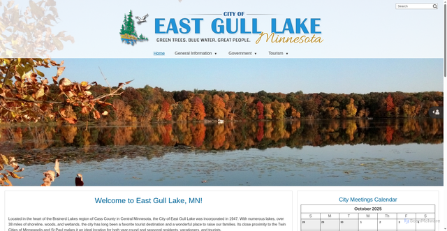 Security scan screenshot of https://eastgulllake.gov/