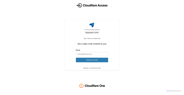 Security scan screenshot of https://hpquant.com/shareholders/