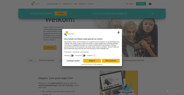 Security scan screenshot of https://plantyn.com