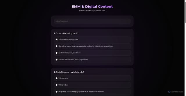 Security scan screenshot of https://codetrixquiz-tx5x4orptq.edgeone.app/