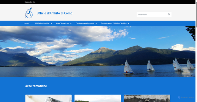 Security scan screenshot of https://www.ato.como.it/home/