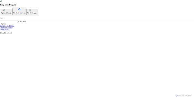 Security scan screenshot of https://id.chotot.com