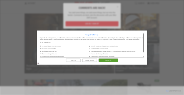 Security scan screenshot of https://bikeexif.com