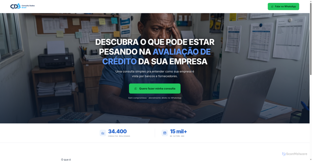 Security scan screenshot of https://consultadadosbrasil.api.br