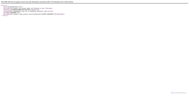 Security scan screenshot of https://activity-cpc.heytapimage.com