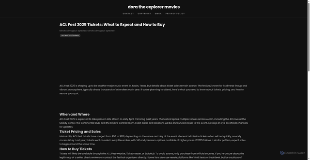 Security scan screenshot of https://cakrawaladailyspot-dp03tbwzeqah.edgeone.app/acl-fest-2025-tickets.html