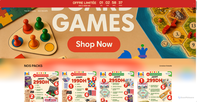 Security scan screenshot of http://www.batalgames.com/