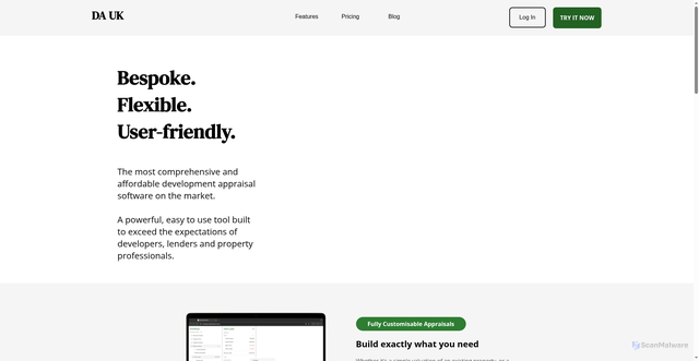 Security scan screenshot of http://try-das.com/