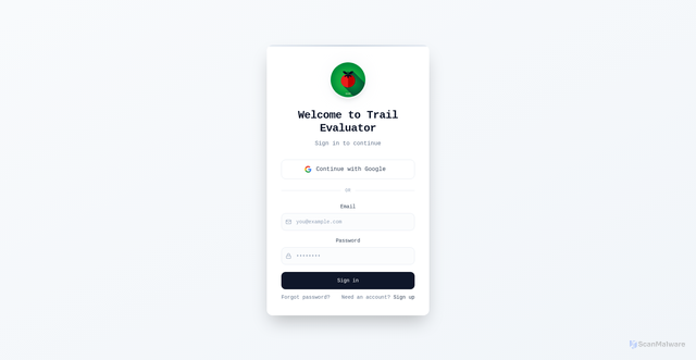 Security scan screenshot of http://tomatrail.com/