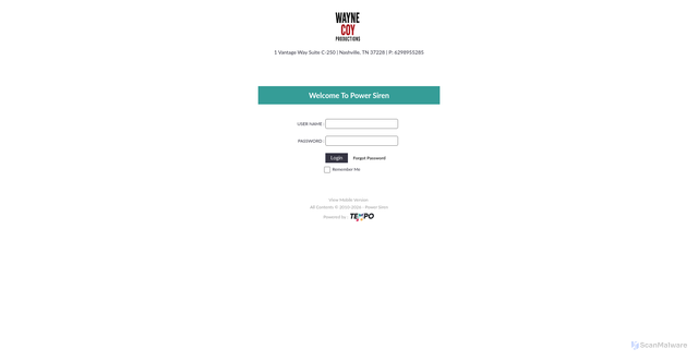 Security scan screenshot of https://bookingpro-tenant1.kernelequity.com/index.php?pg=javascript_disabled