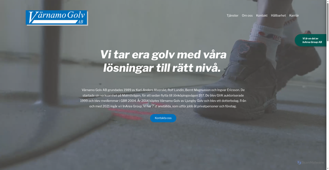 Security scan screenshot of https://varnamogolv.se