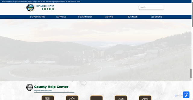 Security scan screenshot of https://www.bonnercountyid.gov/