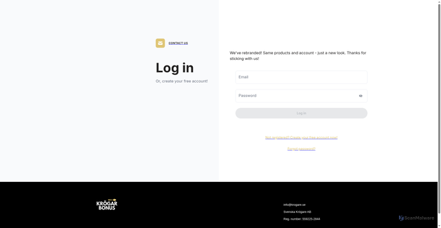Security scan screenshot of https://inkopskollen.se