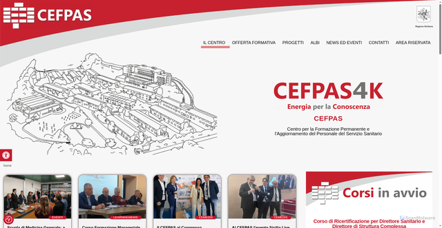Security scan screenshot of https://www.cefpas.it/