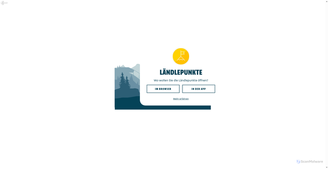 Security scan screenshot of https://laendlepunkte.vol.at