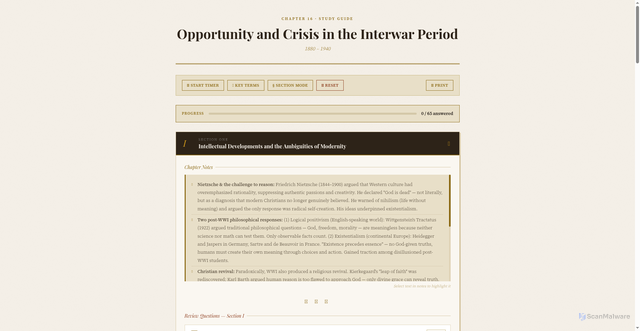 Security scan screenshot of https://ch16studyguide-5jik3w7ypw.edgeone.app/