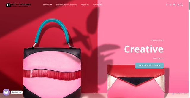 Security scan screenshot of https://products-exposure.com