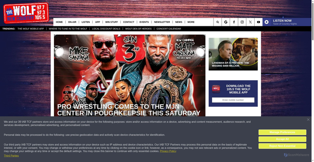 Security scan screenshot of https://danburycountry.com/acw-poughkeepsie-rumble/