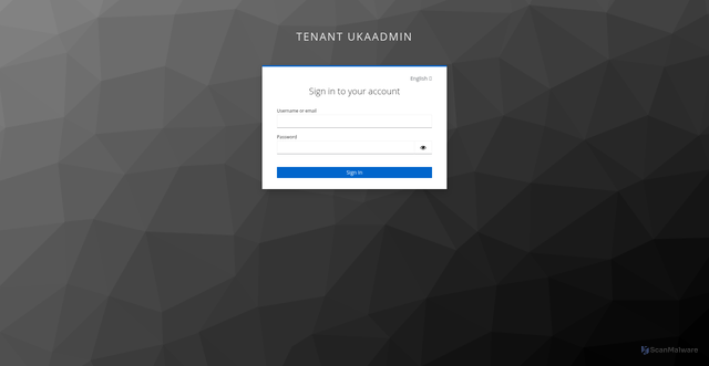 Security scan screenshot of https://admin.uka.ch