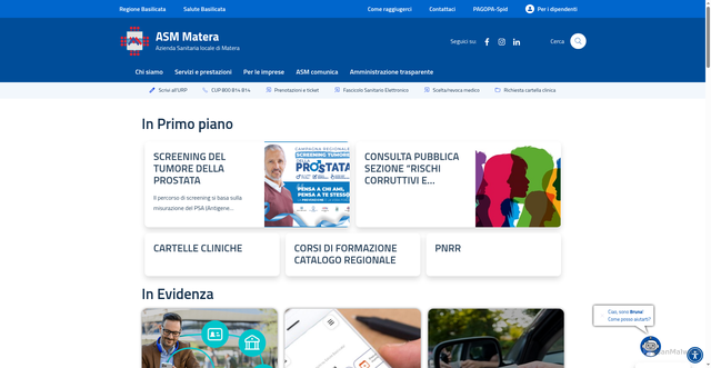 Security scan screenshot of https://www.asmbasilicata.it/