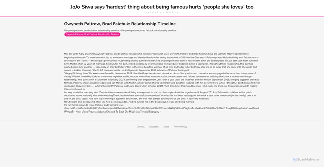 Security scan screenshot of https://ariesddghugo-srhn0zpyem.edgeone.app/22696-gwyneth-paltrow-brad-falchuk-relationship-timeline.html
