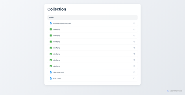 Security scan screenshot of https://komalcakearmori-hv2ekr0o2s.edgeone.app/