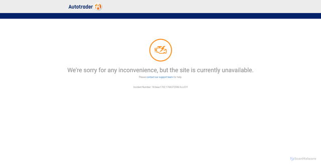 Security scan screenshot of https://www.autotrader.com/