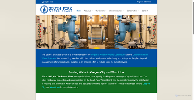 Security scan screenshot of https://sfwbor.gov/