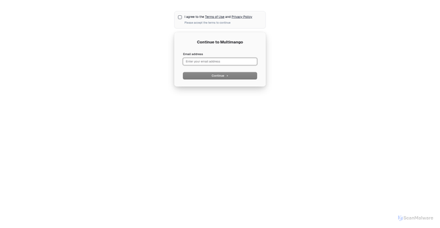 Security scan screenshot of https://multimango.com