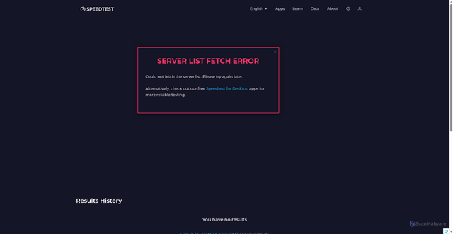 Security scan screenshot of https://lplc0457.pages.dev/results
