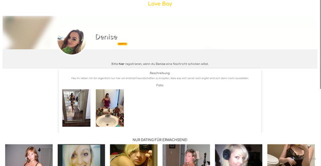 Security scan screenshot of https://lovebay.club/profile/view/g/6700326/?acid=9511