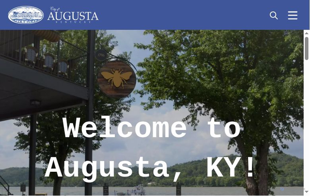 Security scan screenshot of https://augustaky.gov/