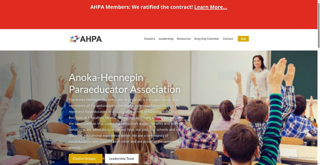 Security scan screenshot of https://ahparas.com/