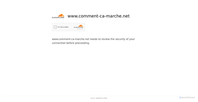 Security scan screenshot of https://comment-ca-marche.net