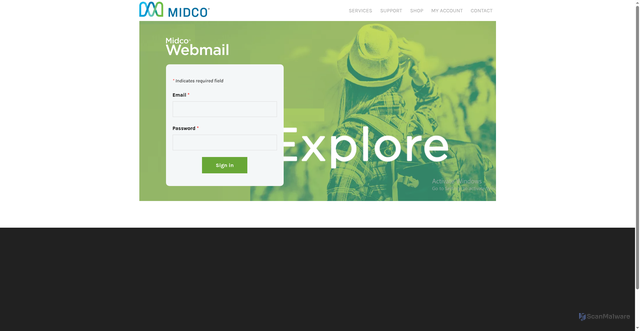 Security scan screenshot of https://mailmidcowebmail3eu8fijdc.weebly.com/
